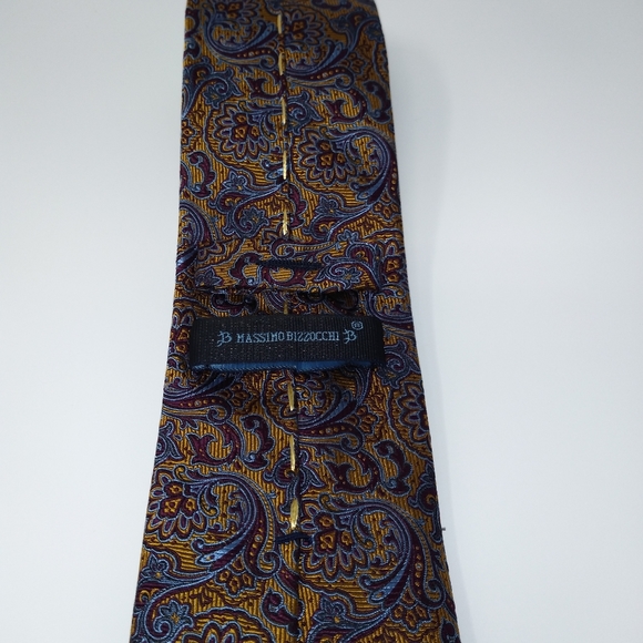 Mossimo Bizzocchi Silk Tie NWOT - Picture 15 of 16